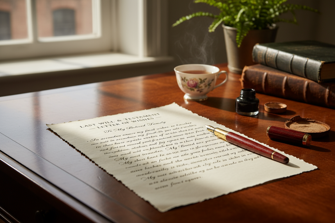 A Guide to Letters of Wishes: Informal Guidance, Powerful Impact